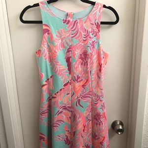 SOLD. Lilly Pulitzer Cove Fit & Flare dress